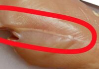 Nekādā gadījumā nepērc šādu gaļu! Lūk, ko nozīmē šīs baltās līnijas uz vistas krūtiņas!